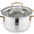 Кастрюля Kelli KL-4708-16 нерж. 2л